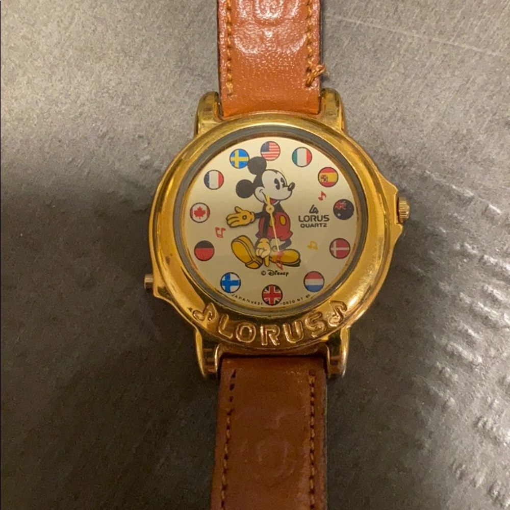 Lorus Mickey Melody Watch
